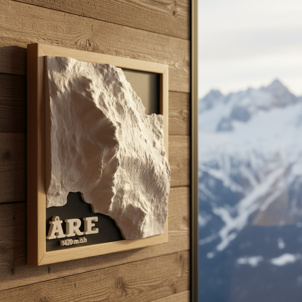 Alternative 3D frame hero image with Alps view