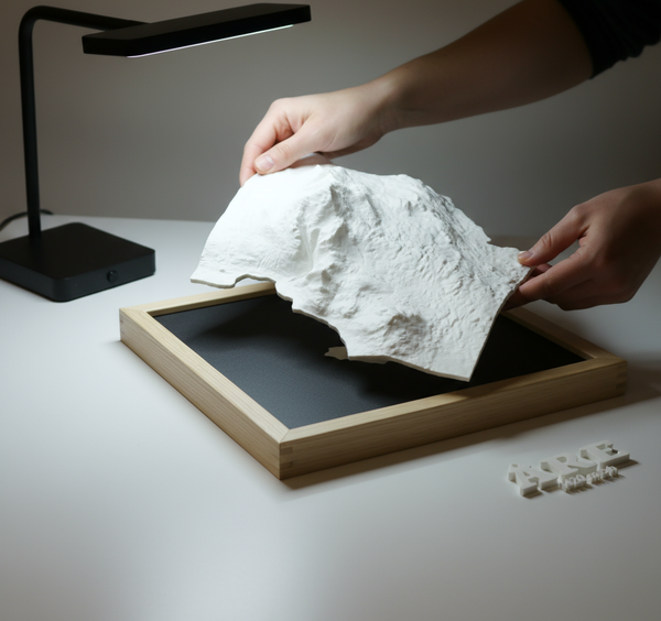 Professional assembly scene with accurate product design
